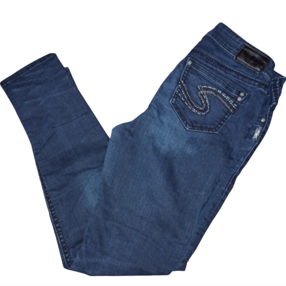Silver Suki High Super Skinny Jeans Size 29